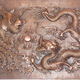 1 square meter relief thousands of miles relief mural square cultural theme background mural copper relief forged copper relief No. 1