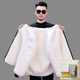 FHHUABD Ordos 100% cashmere men's short sheepskin jacket thickened cold-resistant stand-up collar middle-aged and elderly wool liner winter black white whole leather liner 4XL 180-210Jin Jin equals 0.5 kg