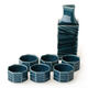 Qiantangxuan live porcelain wineware 1 pot 6 cups ceramic wineware cups sapphire blue glaze 7 pieces