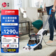 Hoover Professional Carpet Cleaning Machine Home Commercial Hotel Billiard Room Powerful Cleaning and Suction Integrated Cleaning Liquid Set 2 Carpet Cleaning Machine (With 4 Bottles of Cleaning Liquid)
