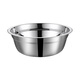 Yilan 304 stainless steel soup basin double-layer insulated large canteen same style 16cm