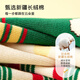 Niduoxiong children's red socks autumn and winter cotton socks New Year socks Christmas socks baby mid-calf socks New Year baby socks one year old AW2314 Christmas model 6 pairs June-December (suitable for feet 9-11cm long)