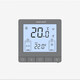 New Manred water floor heating thermostat temperature control panel LCD screen controller RT1.13/BK 3A black LCD heating thermostat