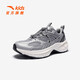 ANTA (ANTA) Good Things Happen Children's Sports Shoes for Boys and Girls 26 Spring New Thick-Soled Dad Shoes Casual Shoes Mysterious Gray/Silver-2 35