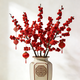 Jingdong Flowers North American Holly 5 branches A grade 50-60cm New Year's Eve flowers for festivals Spring Festival flowers base straight from the source