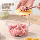 OIMG Japanese household vegetable cutter, garlic mince, small minced garlic, minced pepper, puree, baby food supplement artifact powder 500ML, stirred garlic/minced meat/crushed ice/supplementary food/sauce