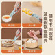 Anti-scald plate clamp kitchen household anti-slip artifact bowl clamp plate clamp casserole steaming dish hand clamp bowl remover 1 mixed color