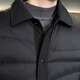 Snow Flying (SNOWFLYING) high-end brand light lapel down jacket men's winter 2025 new thickened warm casual jacket warm jacket black
