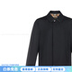 BURBERRY Pimlico style Heritage coat and windbreaker jacket, men's black, black, one size fits all 48