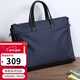 Golf GOLF business briefcase men's large-capacity handbag men can hold 15-inch computer bag horizontal multi-compartment casual shoulder crossbody men's bag 5I768305J dark blue