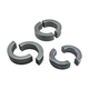 Manganese zinc nickel zinc semicircular open magnetic ring half ring filter anti-interference ferrite high frequency core high power inductor 76*52*20