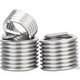 Shantou Lincun 304 stainless steel wire braces threaded protective sleeve wire threaded bushing with tail protective sleeve wire threaded sleeve M2*0.4*2.5d (installed 5mm