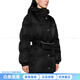 PRADA long-sleeved solid color hooded down jacket women's black one size 36