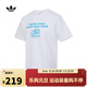 阿迪达斯 adidas【滔搏运动】三叶草男子GRFX HDYT恤 JX2629 S