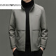 EMPORIO ARMANI Armani winter new men's down jacket middle-aged business versatile stand-up collar warm casual jacket top white duck khaki M 170