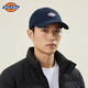Dickies baseball caps for men and women, all-season breathable sunshade, outdoor sun protection, casual retro soft top, small duck tongue hat, navy blue - same style for men and women, one size fits all (adjustable, suitable for head circumference 55-61cm)