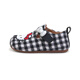 Hello Kitty children's shoes girls leather shoes girls children's fashion Birkenstock shoes princess plaid shoes 7100 black 24