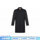 BURBERRY Pimlico style Heritage coat and windbreaker jacket, men's black, black, one size fits all 48