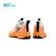 361 Children's Shoes Boys' Running Shoes Breathable and Non-Slip 2026 Spring New Medium and Large Children's Knob Buckle Sports Shoes 361 Degree White/Brilliant Orange 34