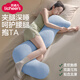 Licheers pillow for pregnant women to sleep with legs and long side sleeping pillow for boys and girls, waist protection and sleep aid pillow