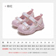 Fuluo Mi Girls' Sports Shoes Spring New Sweet Style Casual Shoes Children's Thick-soled Non-Slip Mary Jane Shoes Pink 26