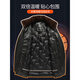 Aoyanlai 2025 new men's sheep fur one-piece thickened jacket 3916 brown L 175