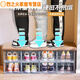 Shoe box storage box transparent thickened shoe cabinet drawer-type folding indoor dust-proof household doorway space-saving artifact. Each piece can be loaded up to 45 yards. No odor.