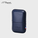 Dupont France Dupont lighter case L2 series leather lighter case blue 183073 men's gift