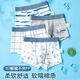 ABJA boys underwear children's pure cotton type A boxer briefs little boy boxer shorts little boy baby boy dinosaur stripes - 4 pack (3A) 85 0 (height - 100CM weight 15-25Jin Jin equals 0.5 kg) no deformation