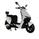 Luyuan Electric Motorcycle S70, 86 km range, 6 lead-acid batteries, 72V26Ah, 1200W motor, 30L seat bucket, household car, liquid-cooled motor, ten-year warranty, white