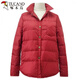 Woodpecker Winter Lightweight and Warm Jiaxing Pinghu Shirt-style Down Jacket Women's Underwear Shirt Collar Liner Bottoming Cotton Jacket Thin Gray M 110-125Jin Jin equals 0.5 kg