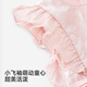 YEEHOO shopping mall same style dress girls princess dress spring and summer vest skirt western style one-year-old dress new style champagne pink 80 cm