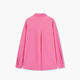 EICHITOO Pink Lapel Shirt Women's 2026 Spring New Simple Fashion Commuting Top ENEAJ1R002A Rose Red 02 XS