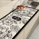 Yusenyi kitchen countertop drain mat bar absorbent soft pad anti-scalding heat insulation pad special cuttable diatom for stove Heifangshan Custom size contact customer service