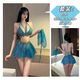 Langsha sexy exotic princess retro style national style passionate dancer temptation bra uniform suit