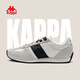 Kappa Kappa Dream Sports Shoes Women's 2026 Spring New Soft Sole Retro Casual Shoes Fashionable and Versatile Running Shoes Cheese White/Black 35