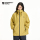 Dangerous people薛之谦dsp新年礼遇季早春户外潮牌防泼水连帽机能风格子外套 黄色 S