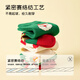 Niduoxiong children's red socks autumn and winter cotton socks New Year socks Christmas socks baby mid-calf socks New Year baby socks one year old AW2314 Christmas model 6 pairs June-December (suitable for feet 9-11cm long)