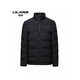 利郎（LILANZ）男装鹅绒服冬季高端白鹅绒立领加厚保暖羽绒服短款外套男中年 蓝色 2XL (185) 建议150-164斤