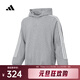 阿迪达斯（adidas）2024年男女ST 3ST WRM HOOD卫衣 JI6636 S