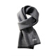 JEEP SPIRIT pure wool scarf men's autumn and winter new high-end light luxury scarf girls windproof warm scarf scarf burgundy one size