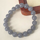 Jade of a Thousand Years New Year's Gift Hetian Jade Bracelet for Men and Women Oily Smoke Gray Ball Bracelet About 10 mm