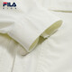 FILA Children's Clothing Shirt 2025 Autumn New Men's Breathable Dry Sports Long-Sleeved Top Milk Cover White-IV 140