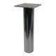 Jieyunmao stainless steel sofa legs, furniture legs, cabinet legs, table legs, thick metal legs, bed legs, bedside table legs, coffee table TV cabinet legs, black titanium brushed 65CM high adjustable foot pads