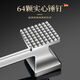 Mangong high-end quality steak hammer kitchen 304 stainless steel pine meat hammer food-grade meat hammer household double-sided solid standard model - pine meat hammer