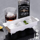 Home KATEI STORY Japanese ice hockey ice cube mold ice box household spherical small covered frozen ice artifact food grade ice tray 4 grid spherical