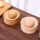 Runhuanian Wooden New Pressed Round Dumpling Skin Pressing Device Artifact Dumpling Cake Skin Wrapped Water Household Dumpling Mold Essential for making dumplings - natural solid wood 1 ball without base