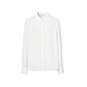 Eveli (eifini) Zhu Zhu endorsement, ten years of best-selling, not easy to wrinkle, simple, must-have shirt for work, women's spring and autumn commuting white top, original white, M 100-110Jin Jin is equal to 0.5 kg
