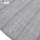 FILA children's clothing short skirt 2025 winter new style casual and comfortable woolen skirt for girls, middle and large children, dark ink gray-MG 110