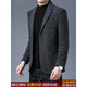 KBXNG Jinba autumn and winter new suit wool single suit jacket young men's casual business suit warm and trendy gray L (175) (recommended 130-145 Jin Jin equals 0.5 kg)